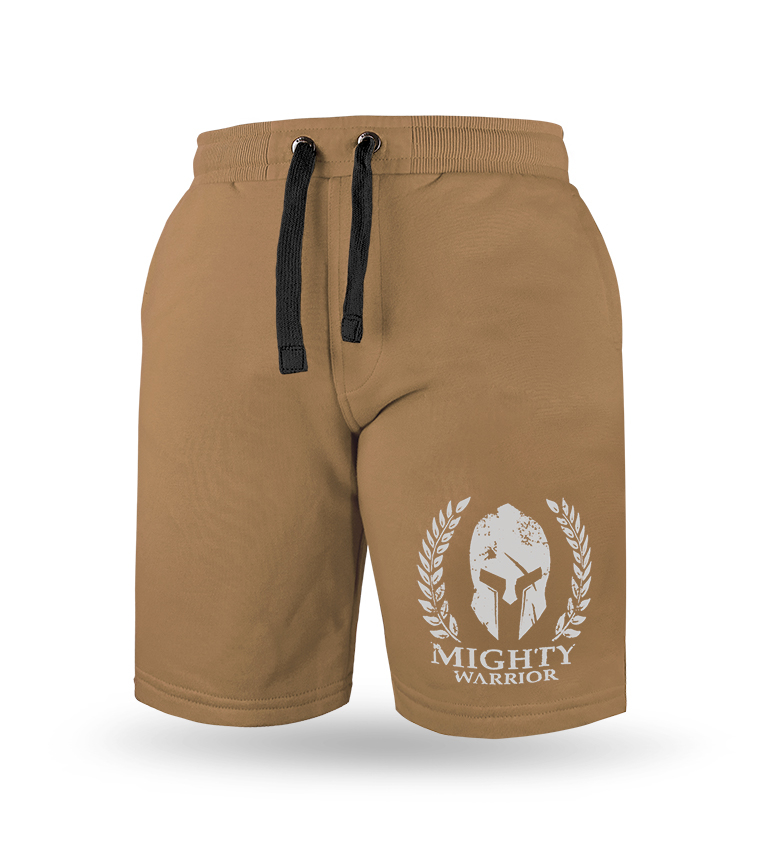 Kraťasy Spartan hnědé Mighty Warrior Obrázek pro Kraťasy Spartan hnědé Mighty Warrior
