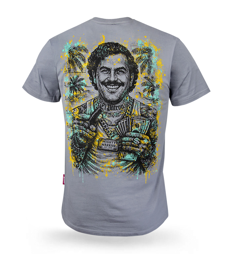 Obrázek pro Tričko Pablo šedé Mighty Warrior