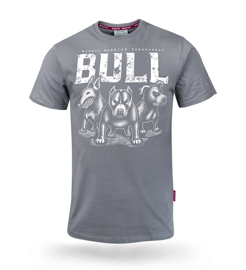 Obrázek pro Triko BULL šedé Mighty Warrior